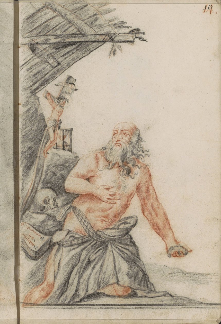 San Girolamo penitente da Hendrick van Beaumont