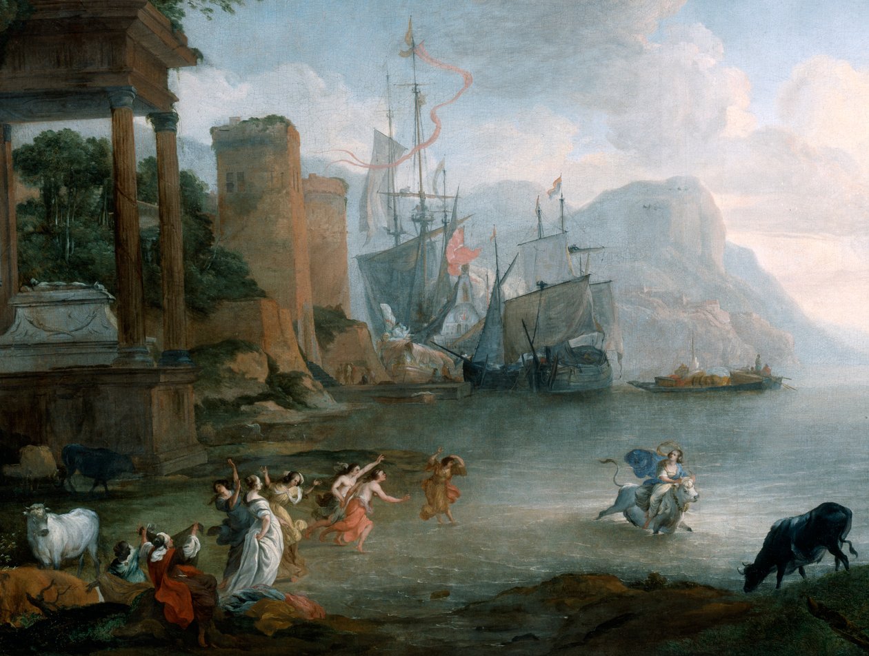 Il ratto di Europa da Hendrick van Minderhout