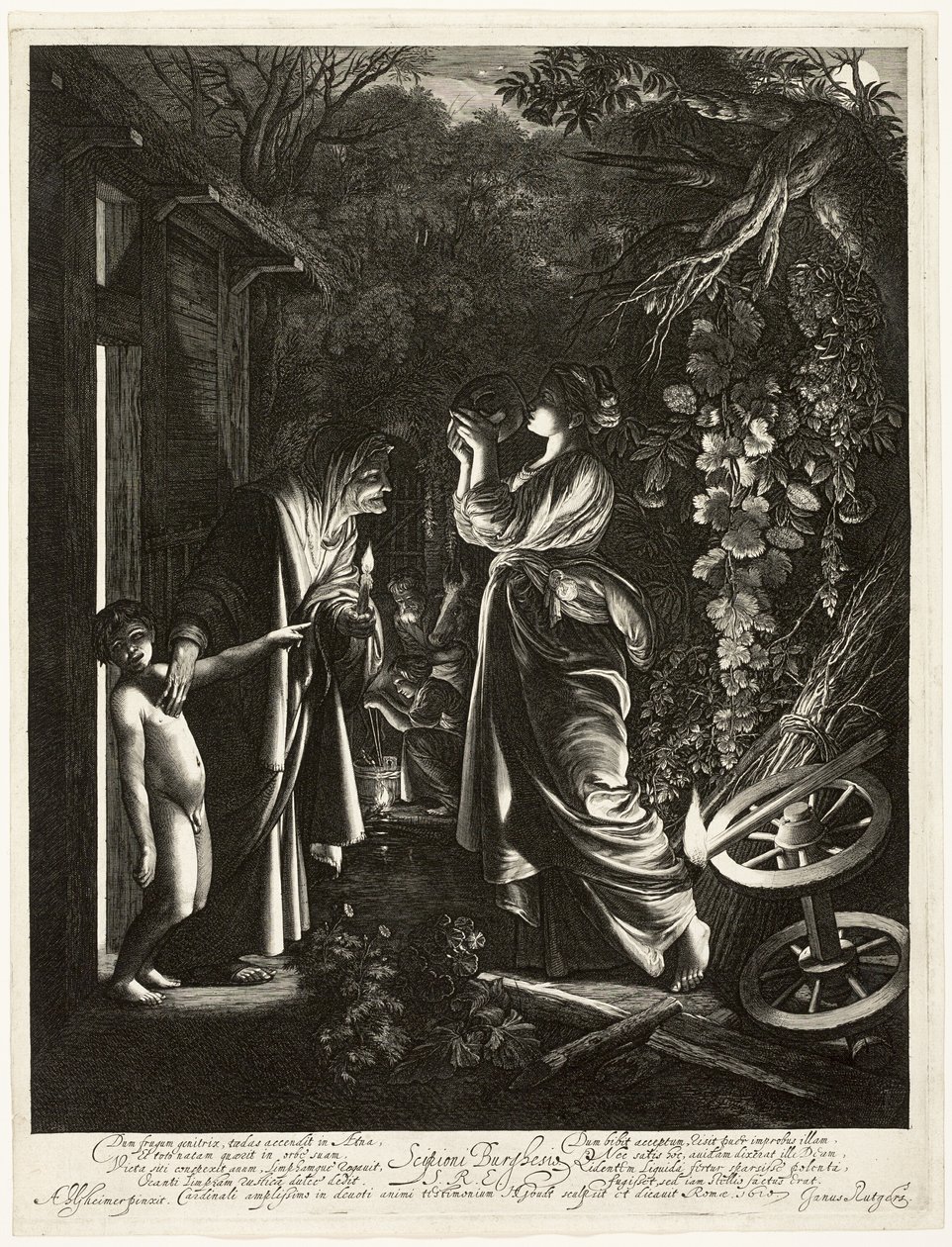 La beffa di Cerere da Hendrick von Goudt