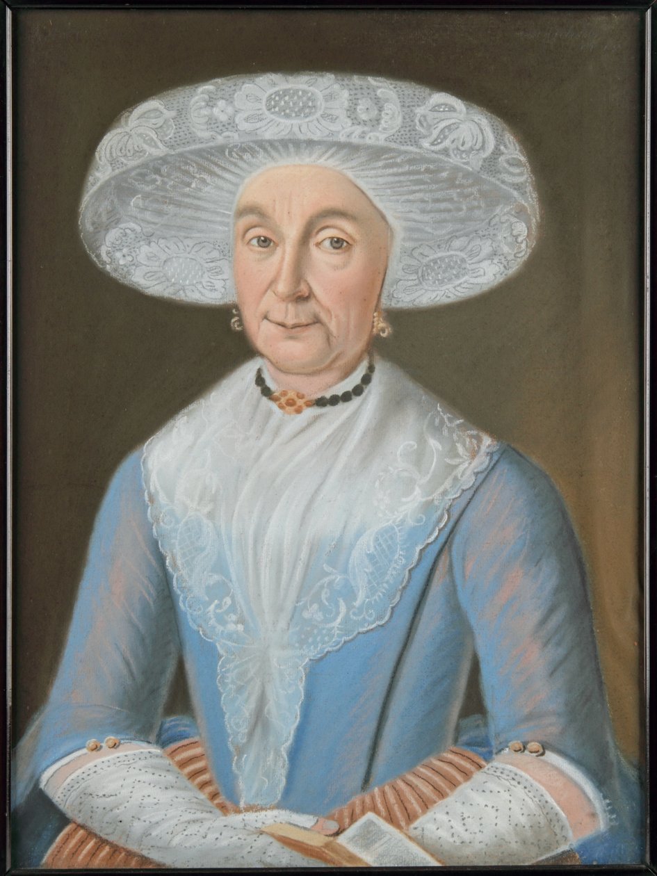 Ritratto di Ytje Hayes (1712-1798) da Hendricus Johan Antonius Baur
