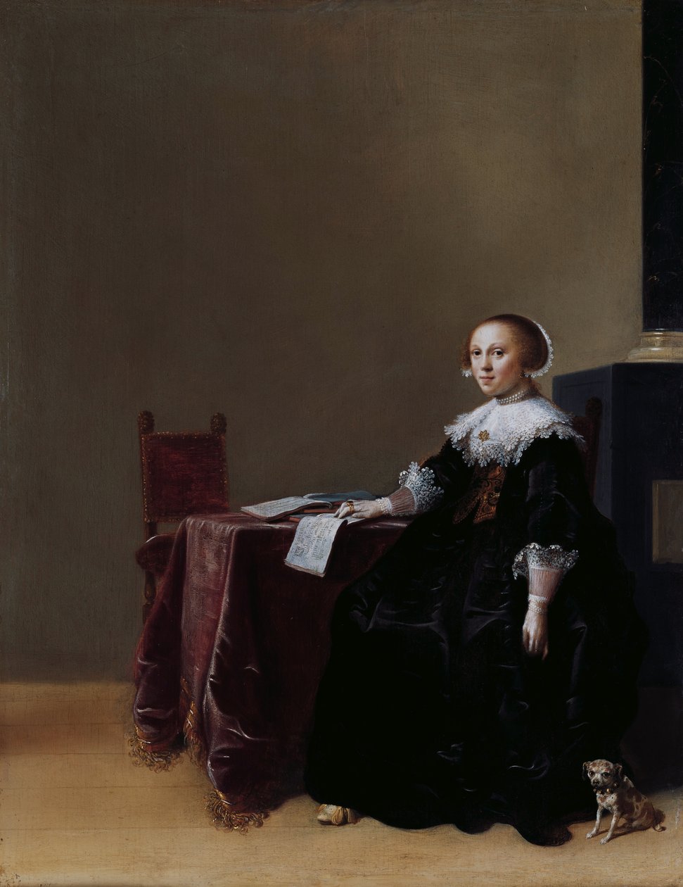 Ritratto di una giovane donna da Hendrick Gerritsz Pot