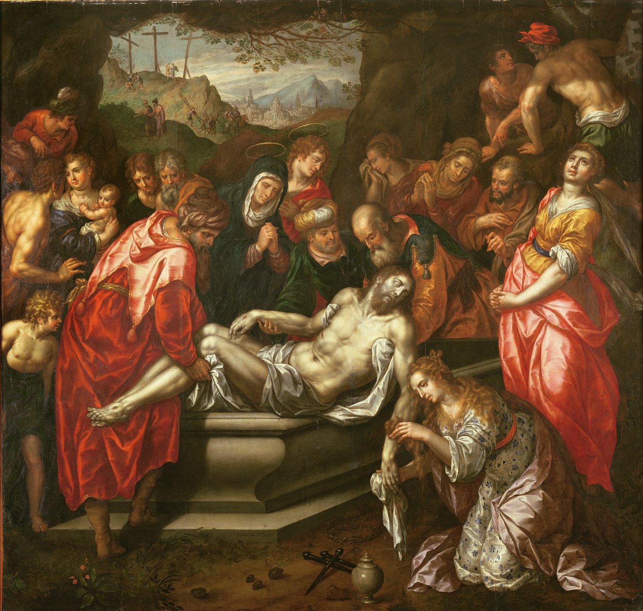 Deposizione da Hendrick de Clerck