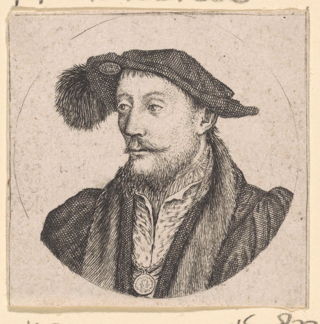 Ritratto di Renato di Châlon, principe d