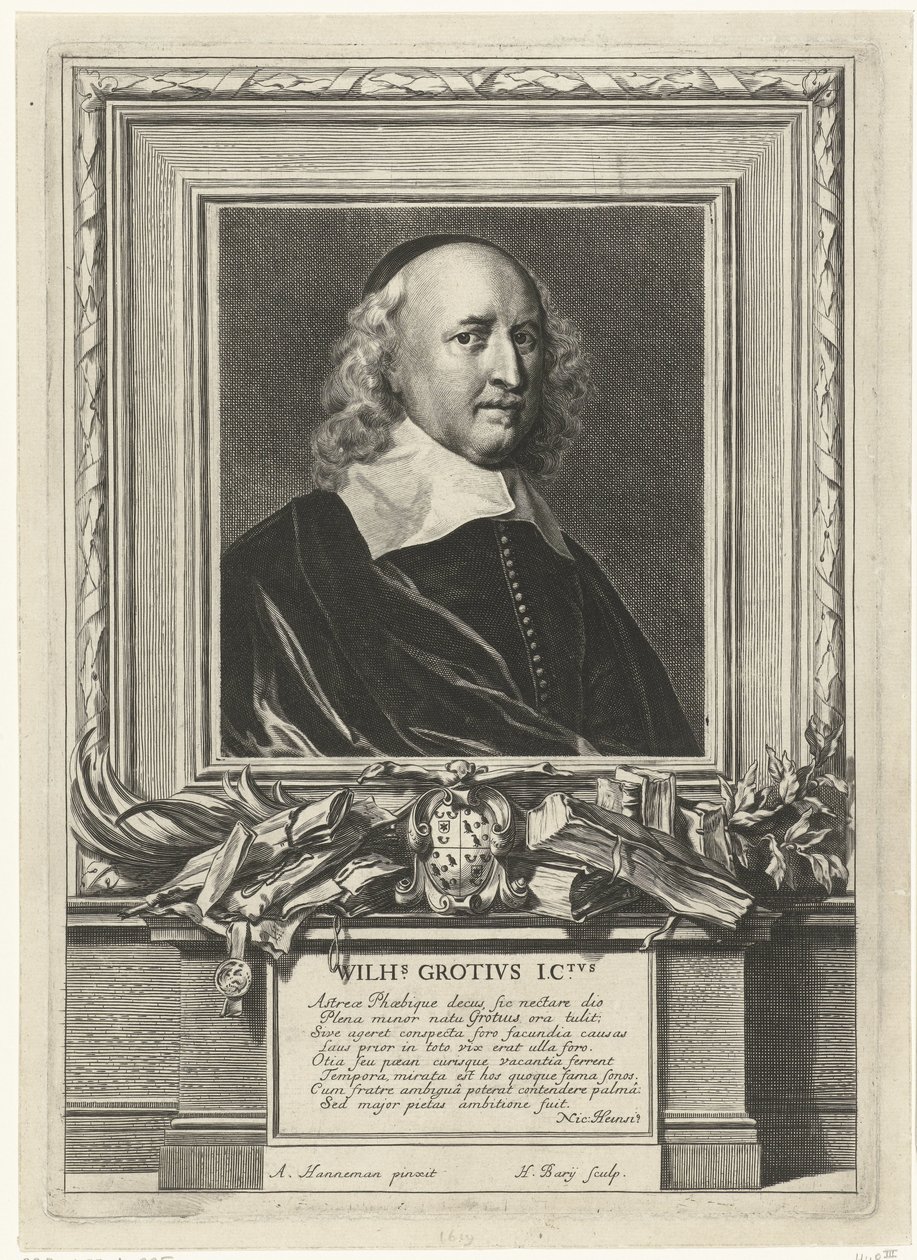 Ritratto di Willem de Groot da Hendrik Bary