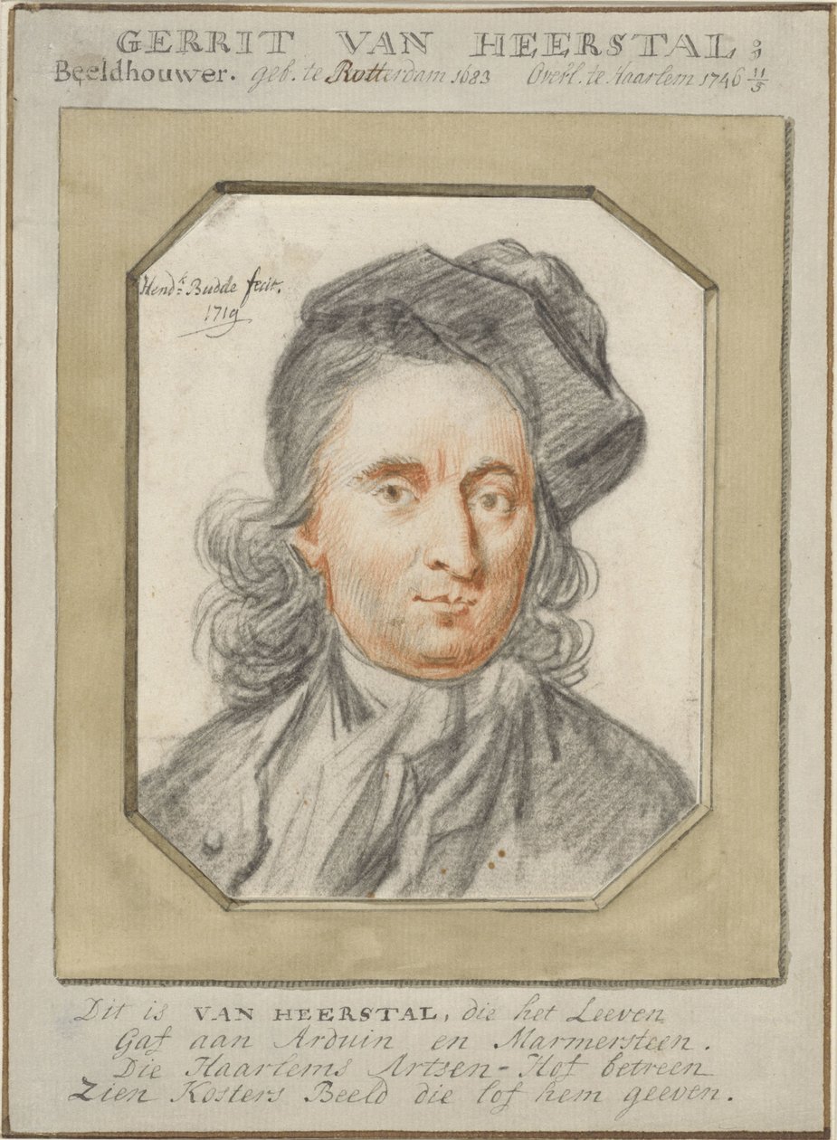 Ritratto di Gerrit van Heerstal da Hendrik Budde