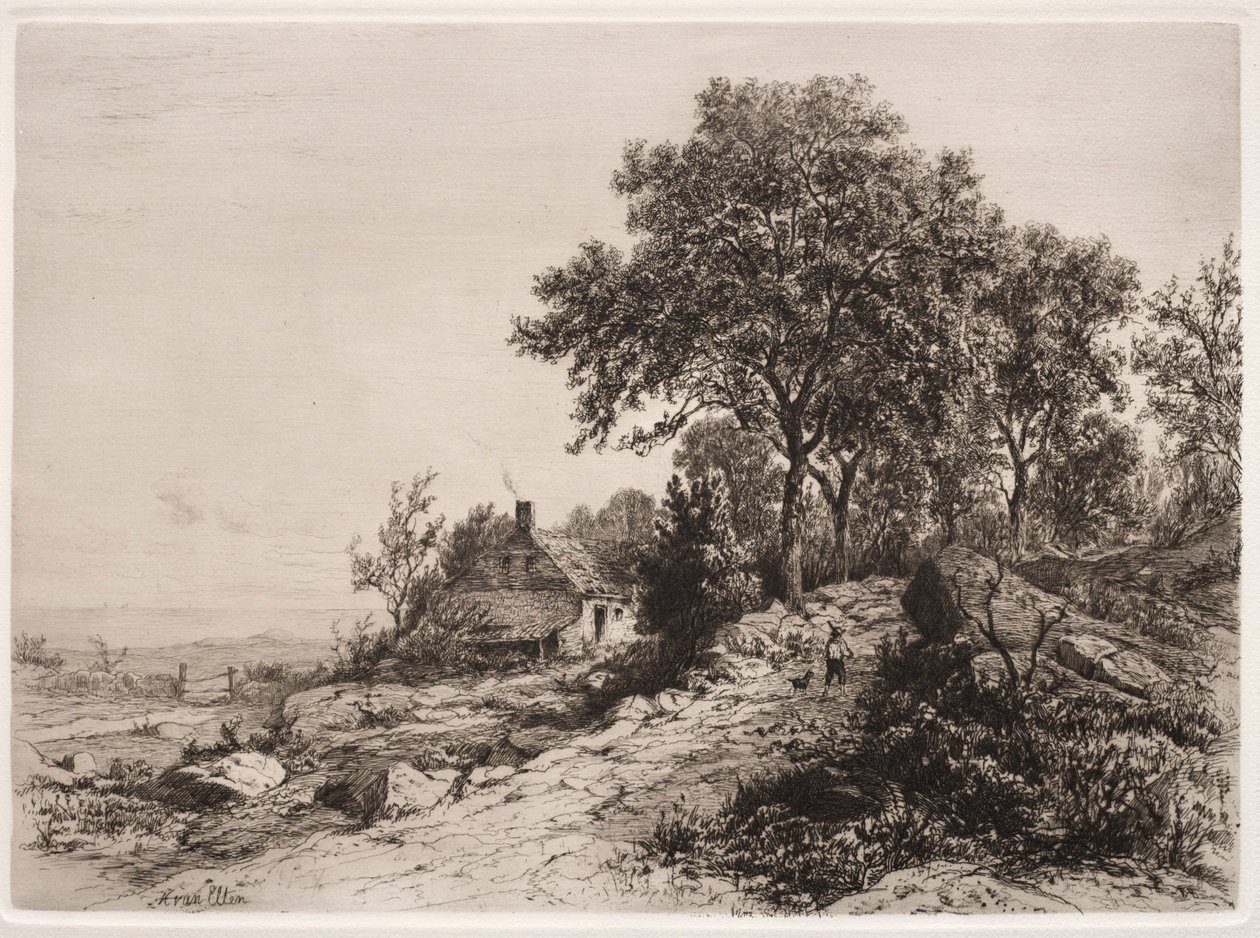 Cottage sul mare da Hendrik Dirk Kruseman van Elten