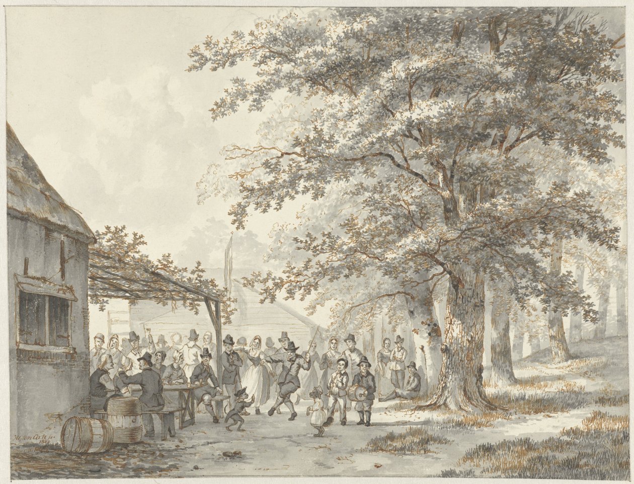 Festa di paese da Hendrik Gerrit ten Cate