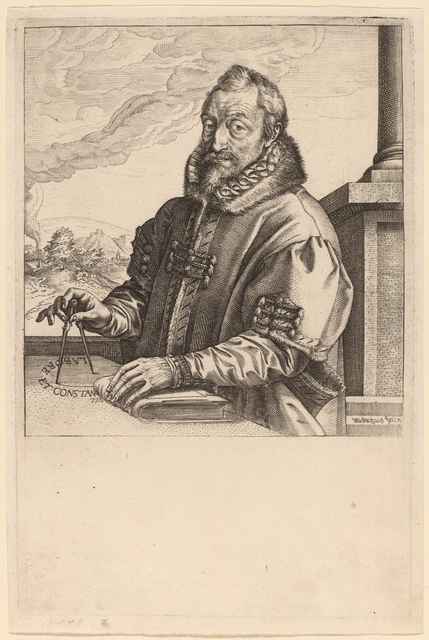 Christopher Plantin da Hendrik Goltzius