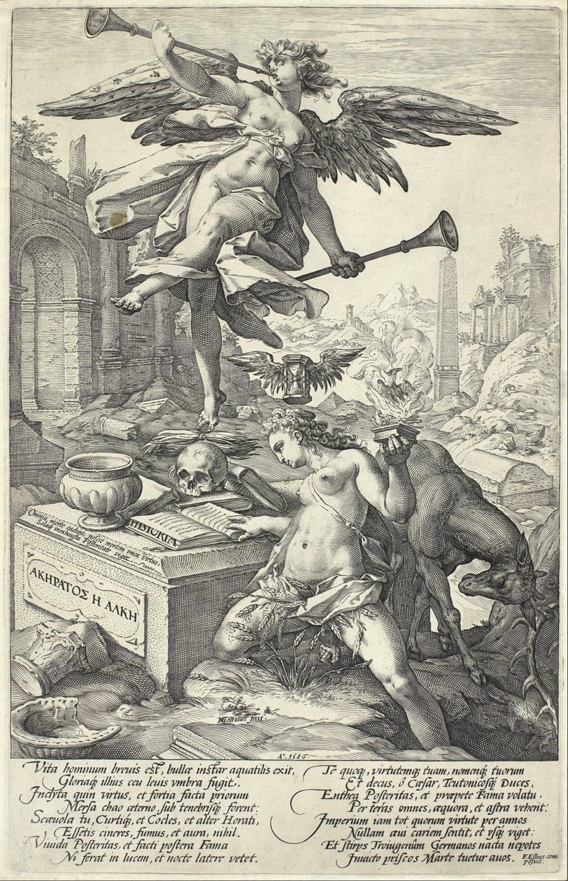 Fama e storia da Hendrik Goltzius