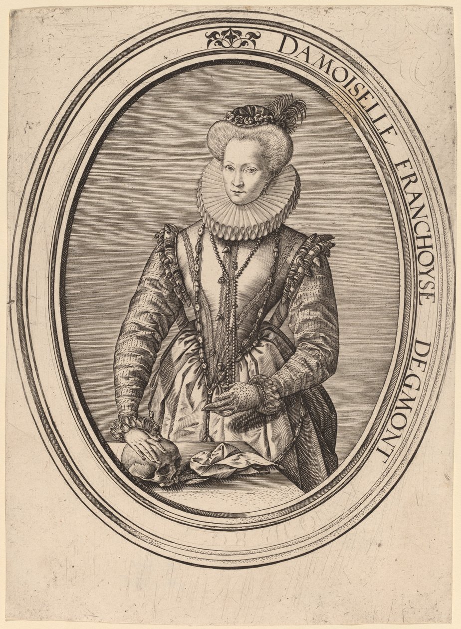 Françoise van Egmond da Hendrik Goltzius