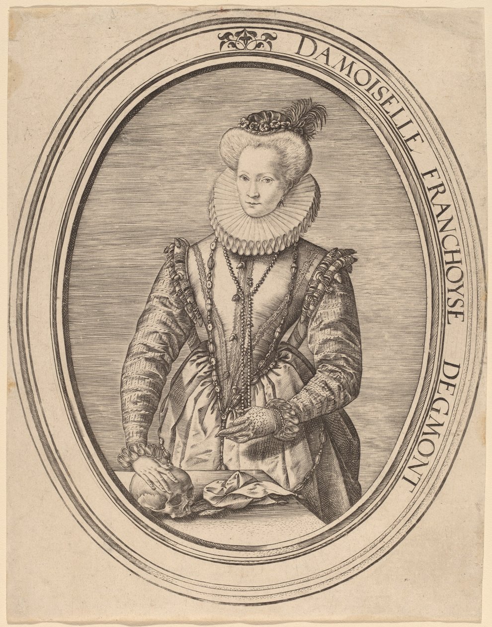 Françoise van Egmond da Hendrik Goltzius