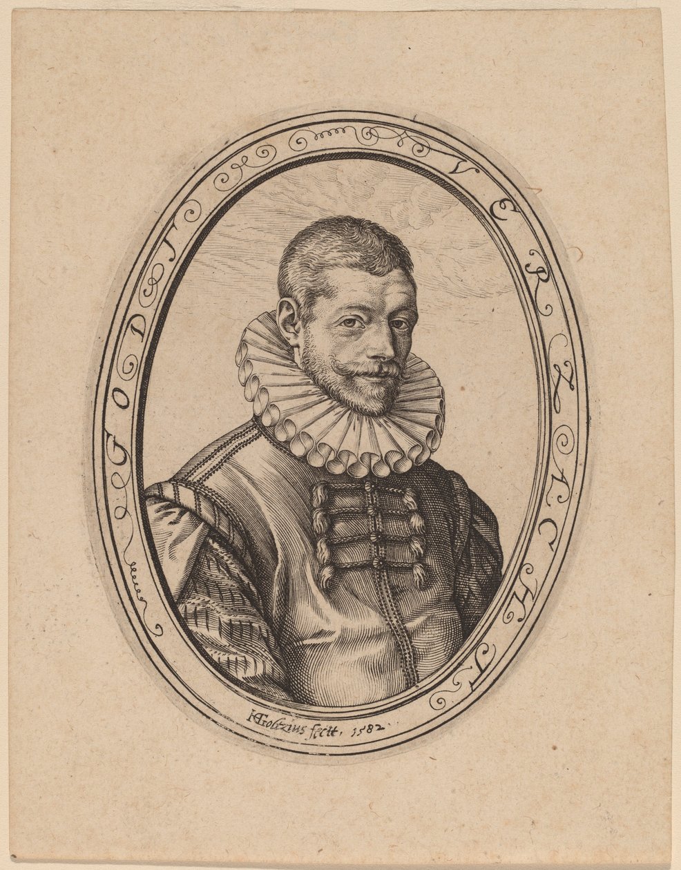 Hans Felbbier da Hendrik Goltzius