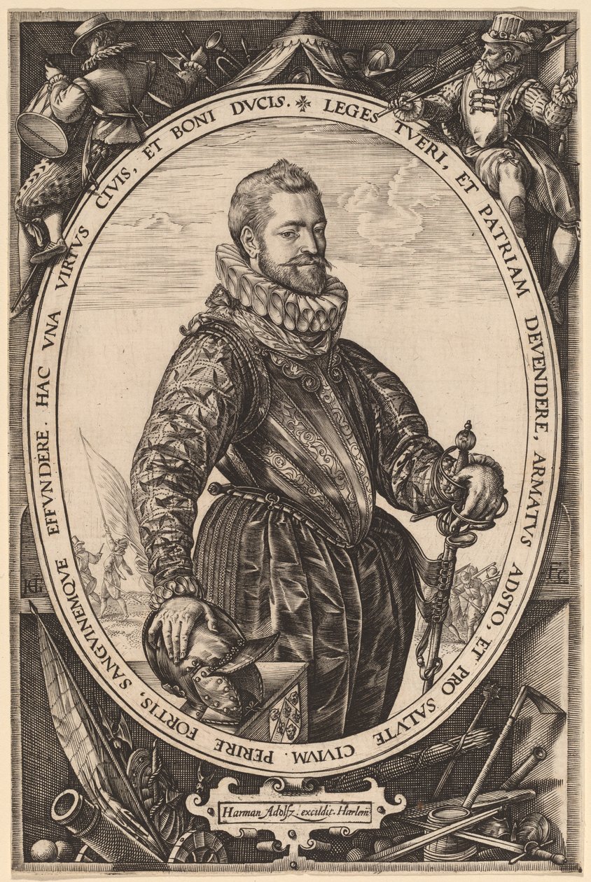 Jacques de la Faille da Hendrik Goltzius