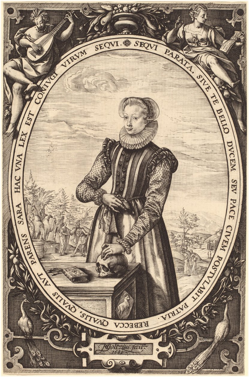 Josina Hamels da Hendrik Goltzius