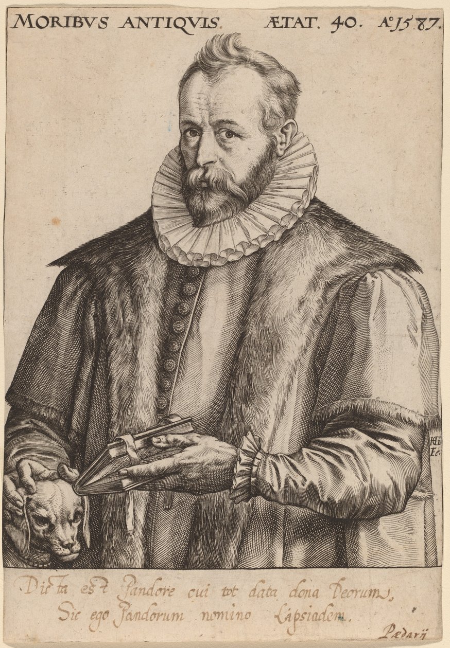 Justus Lipsius da Hendrik Goltzius