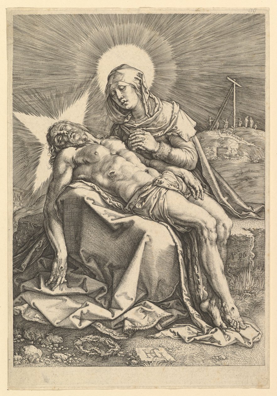 Pietà da Hendrik Goltzius