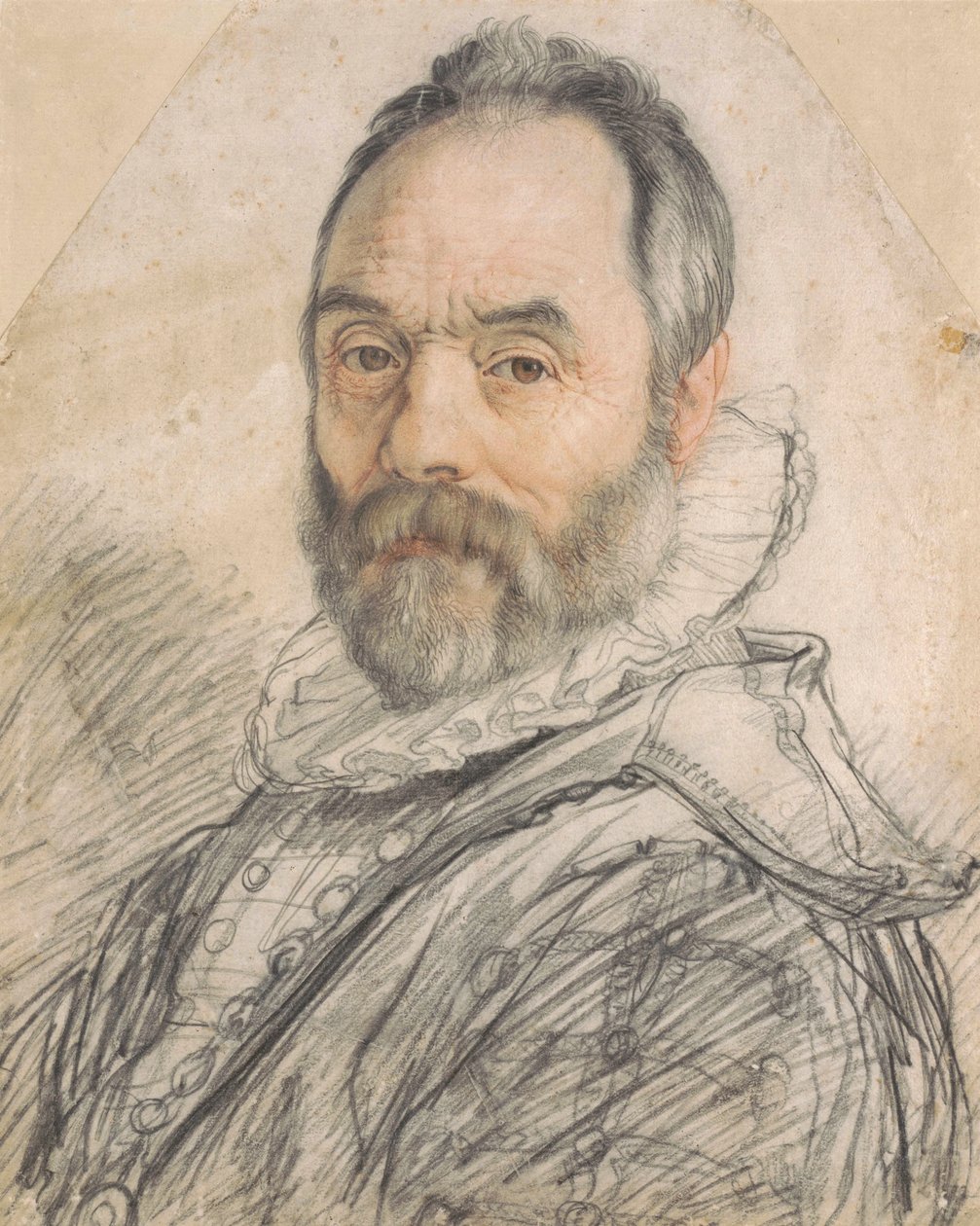 Ritratto di Giovanni da Bologna 1529-1608, 1591 da Hendrik Goltzius
