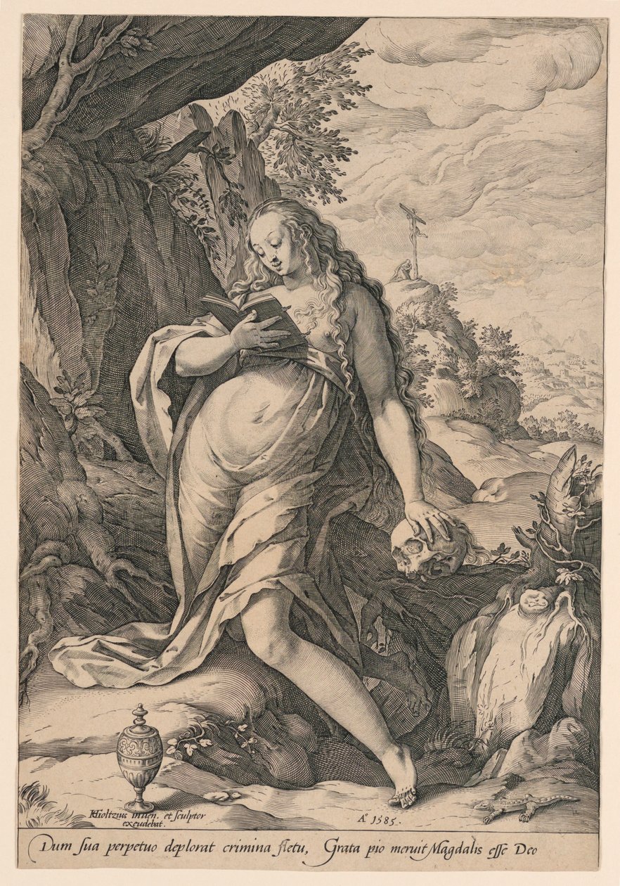 Santa Maria Maddalena Penitente da Hendrik Goltzius