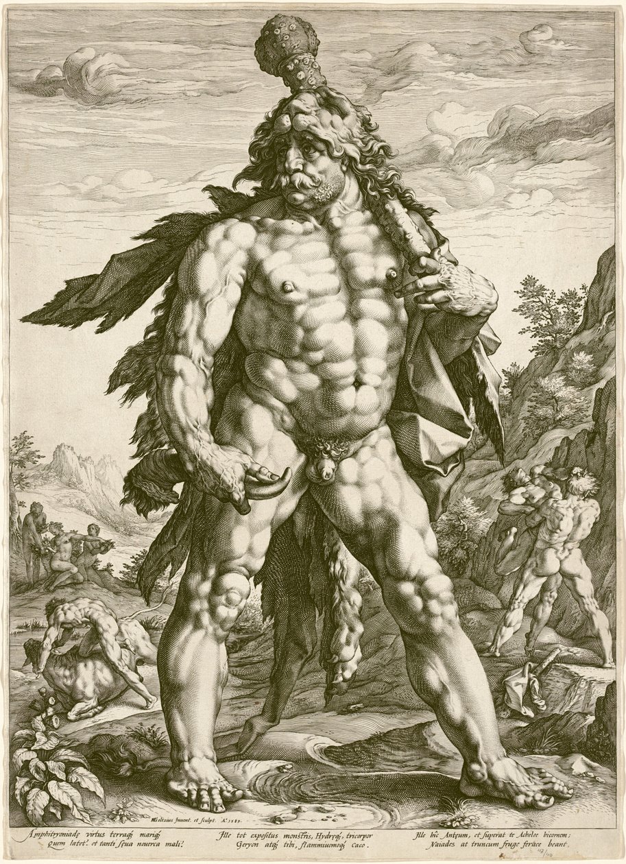 Il Grande Ercole da Hendrik Goltzius
