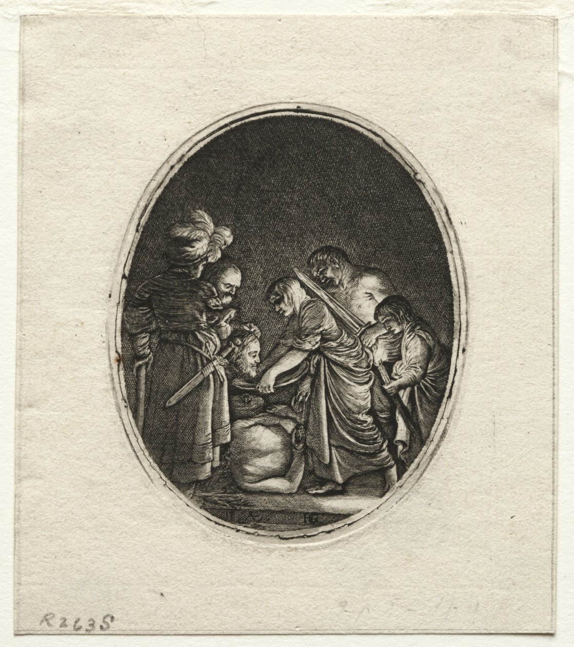 La Decapitazione di San Giovanni Battista da Hendrik Goudt