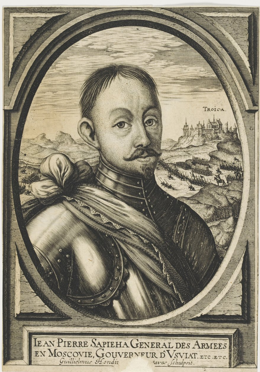 Jan Piotr Sapieha 1569-1611, c.1630 da Hendrik Hondius the Elder