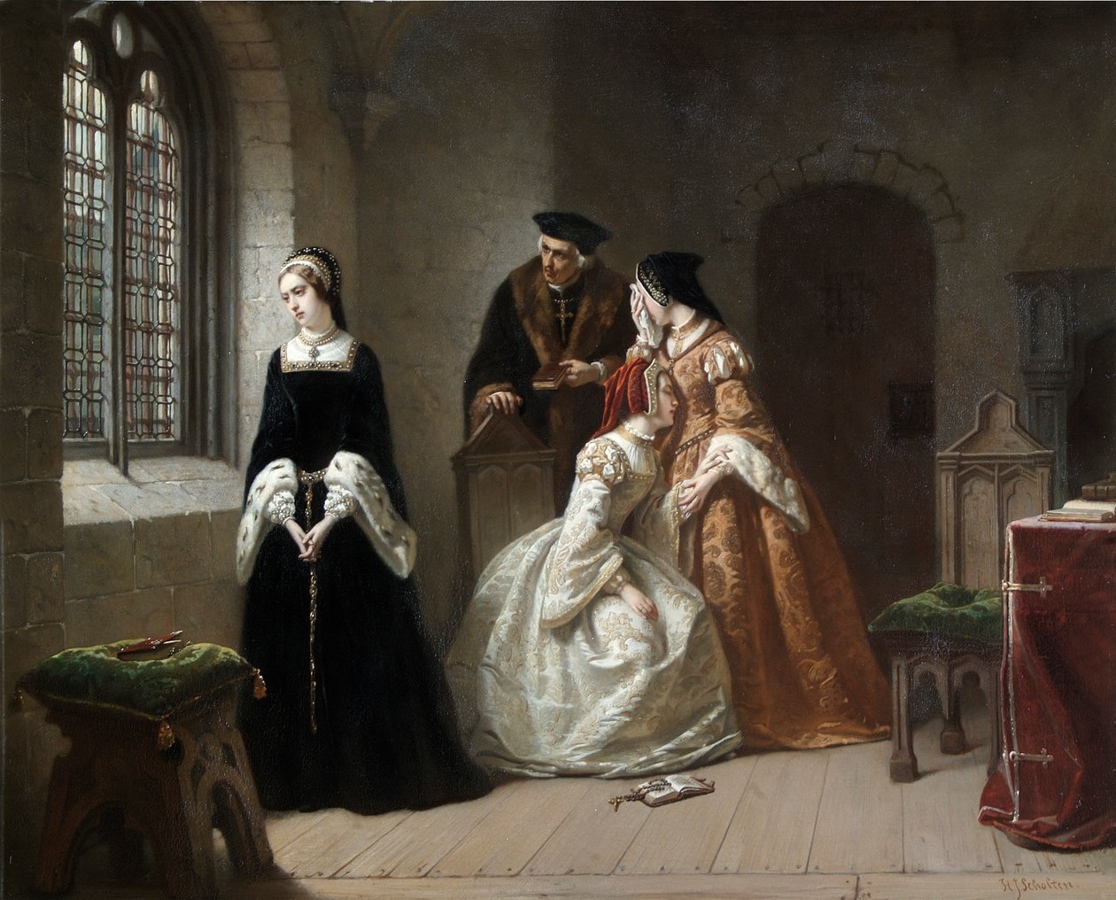 Lady Jane Grey, c.1845-1907 da Hendrik Jacobus Scholten