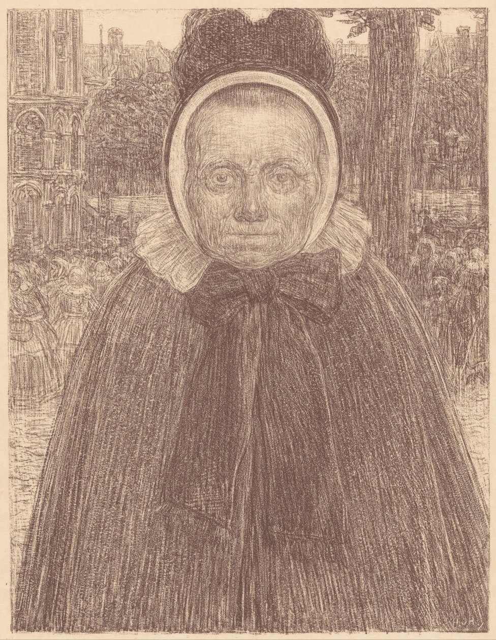 Cittadina di Deventer (titolo originale) da Hendrik Johannes Haverman