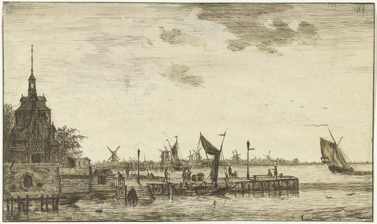 Veduta del porto sull