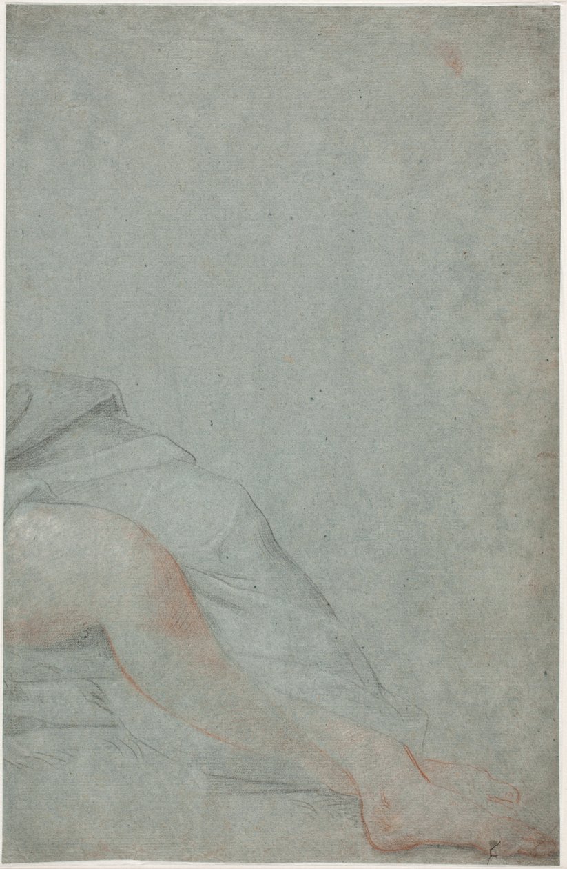 Studio delle gambe di una donna seduta da Hendrik Krock