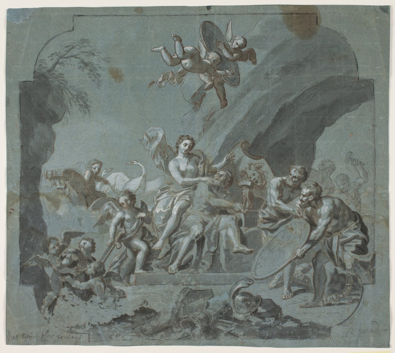 Venere e Vulcano da Hendrik Krock