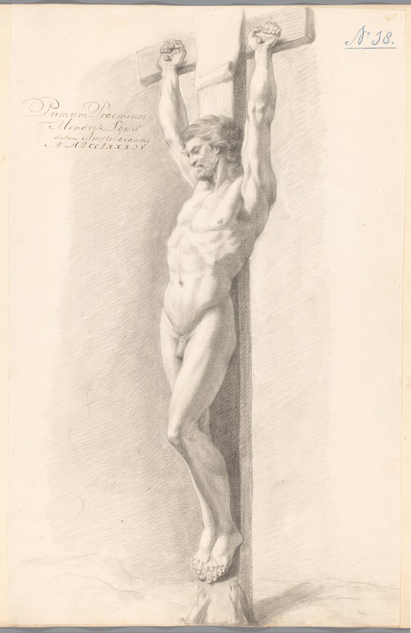 Cristo sulla croce (1° premio 1784) da Hendrik Louw