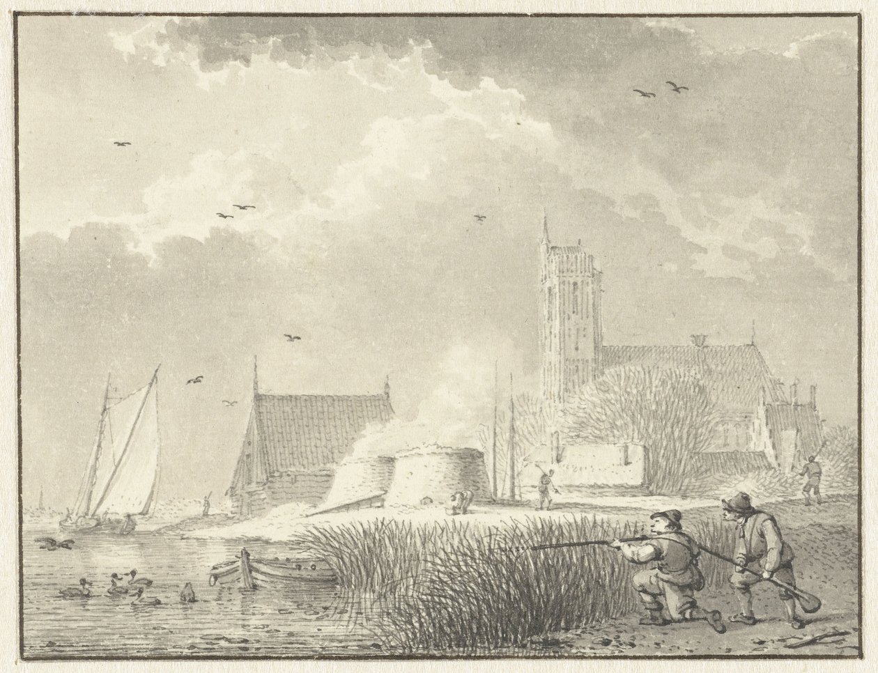 Caccia alle anatre da Hendrik Meijer