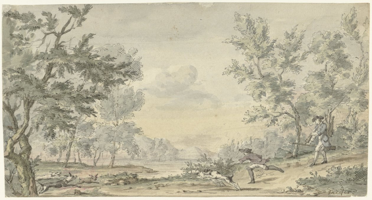 Caccia alla lepre da Hendrik Meijer