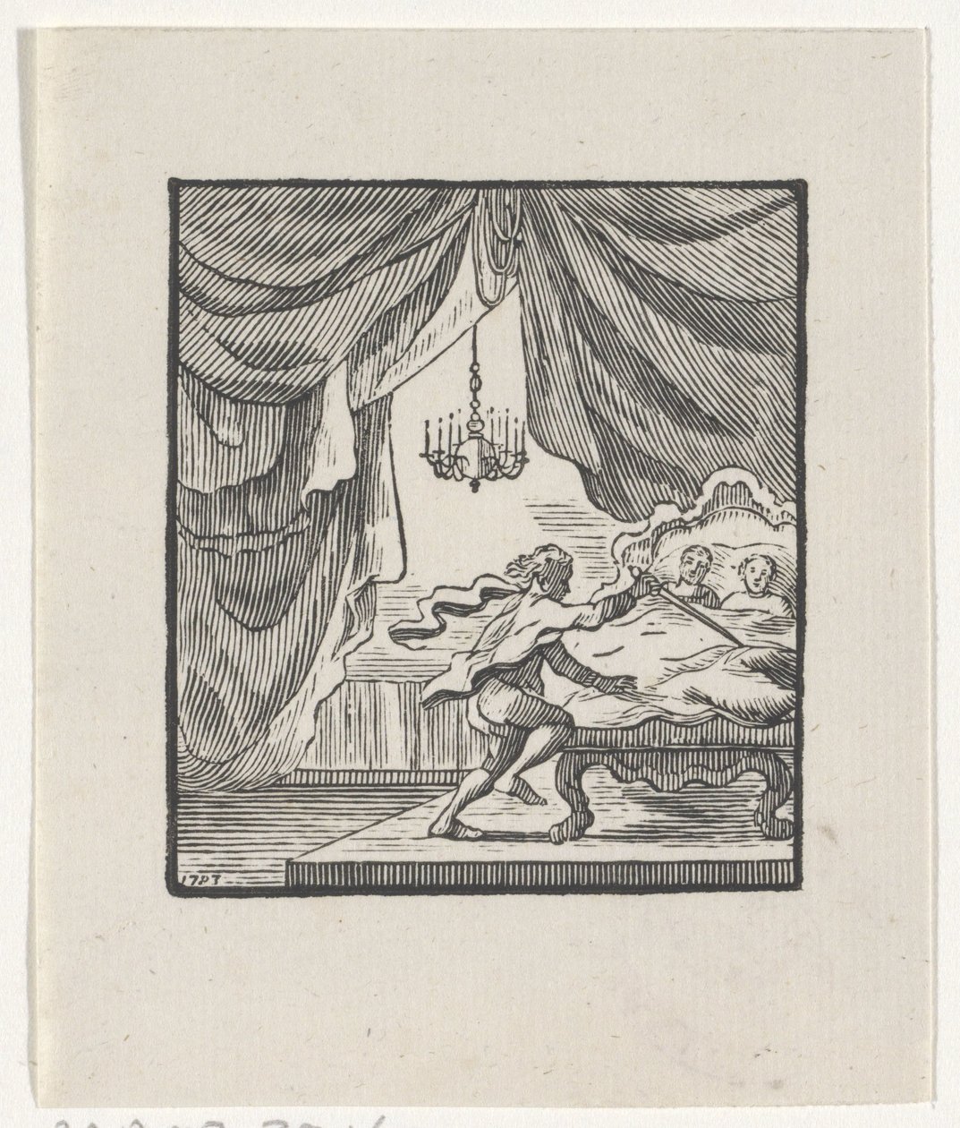 Rappresentazione di una favola di Esopo da Hendrik Numan