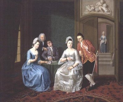 Una partita a carte da Hendrik Pothoven