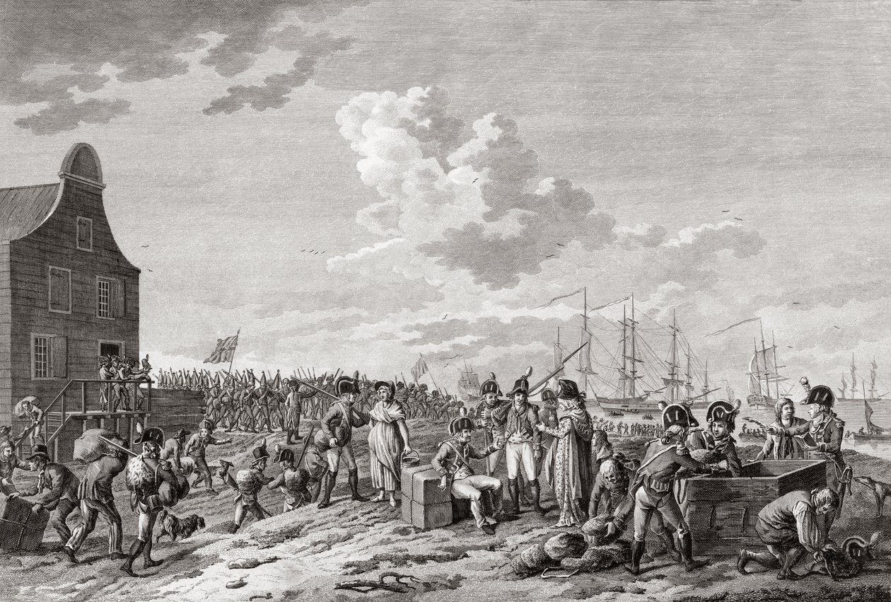 Ritiro da Den Helder da Hendrik Roosing