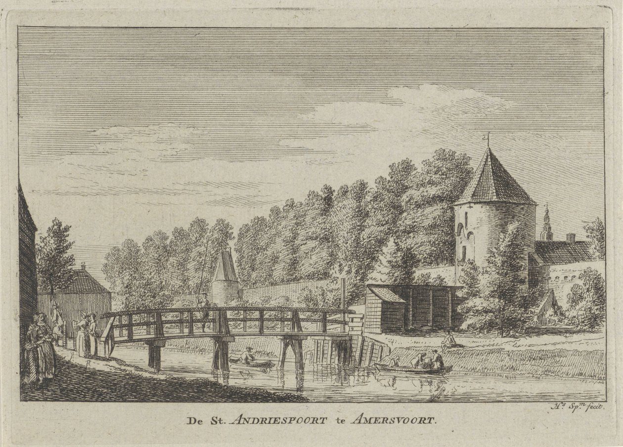 Veduta della Porta di Sant