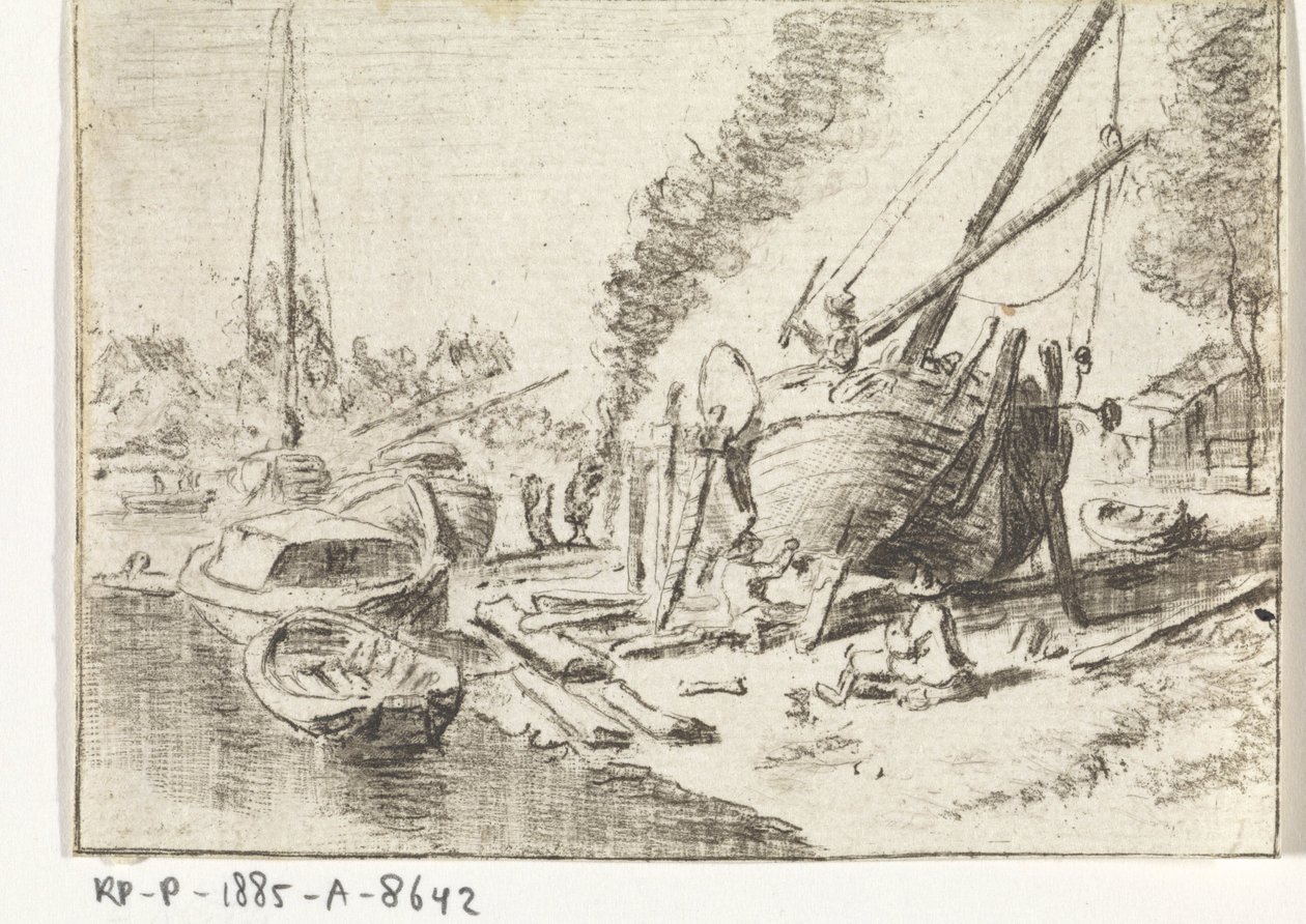Cantiere navale A da Hendrik Spilman