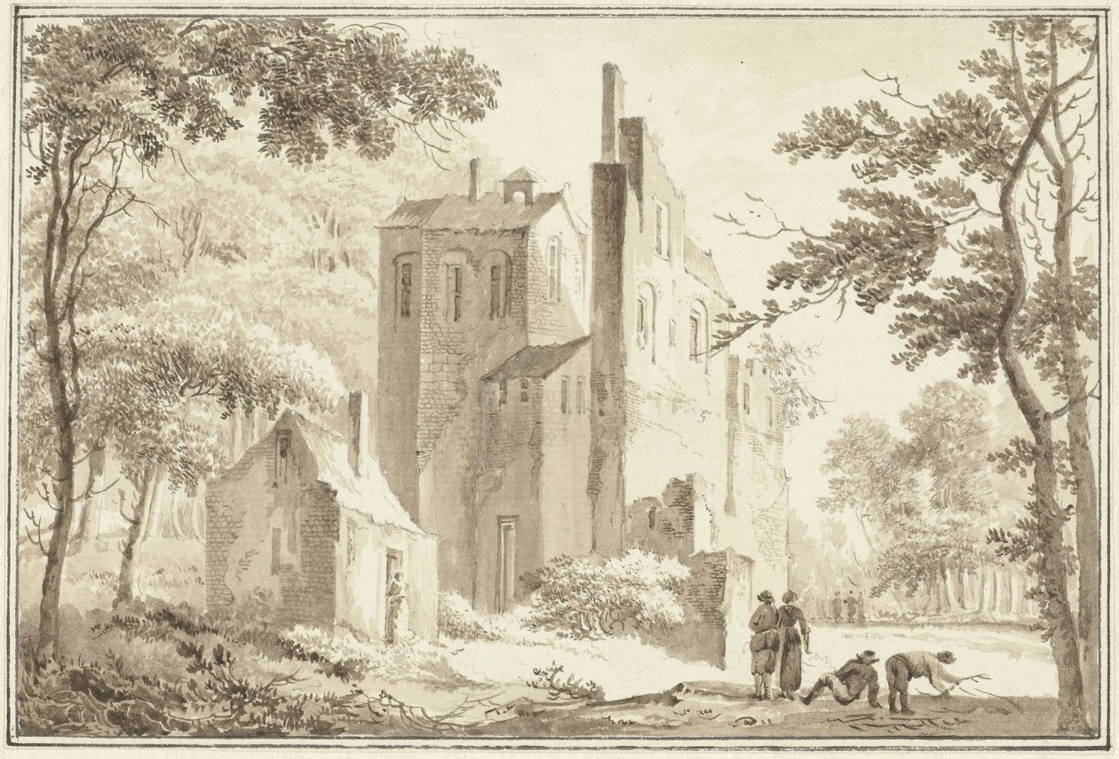 Veduta di una rovina da Hendrik Tavenier