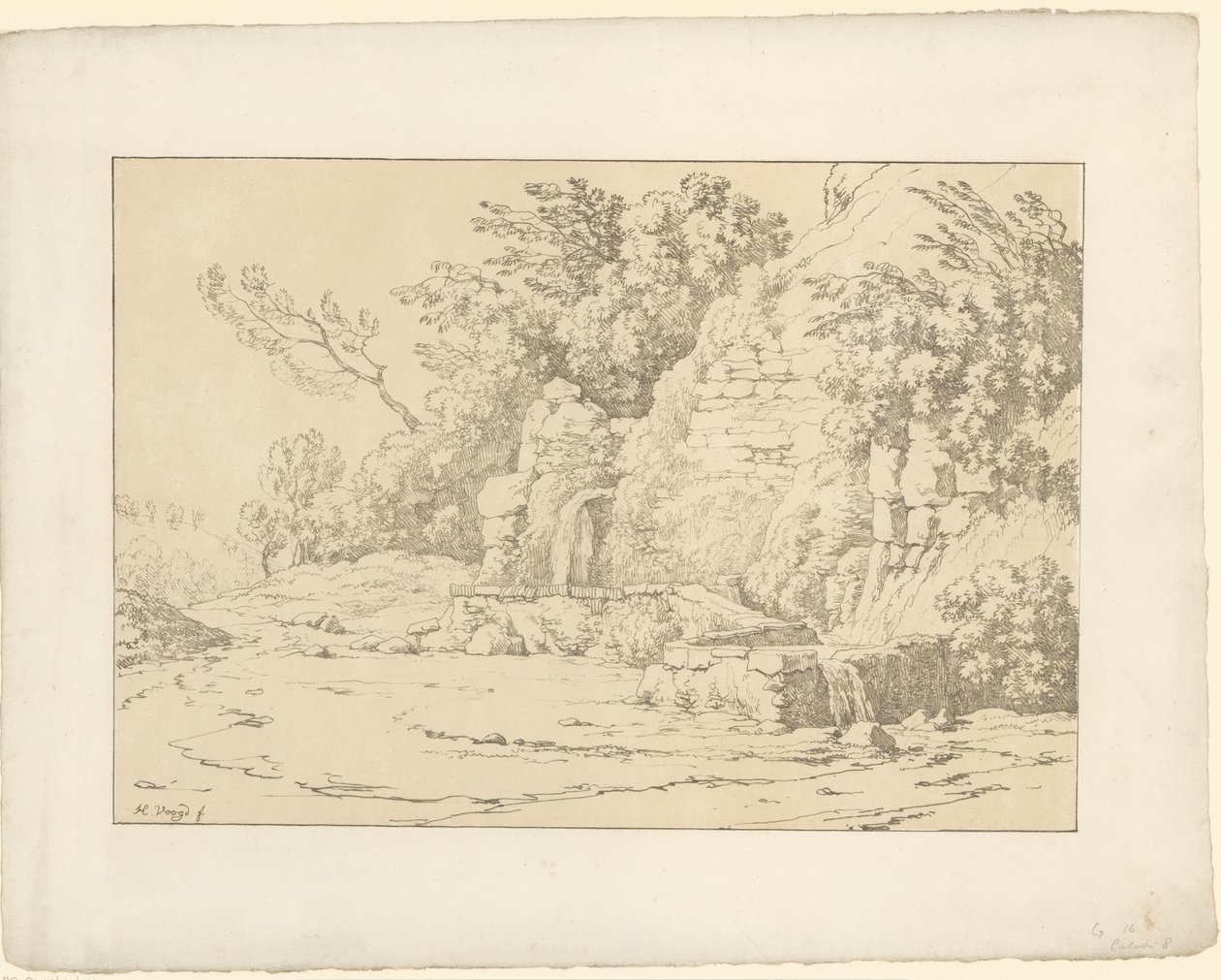 Rocce con bacini da Hendrik Voogd