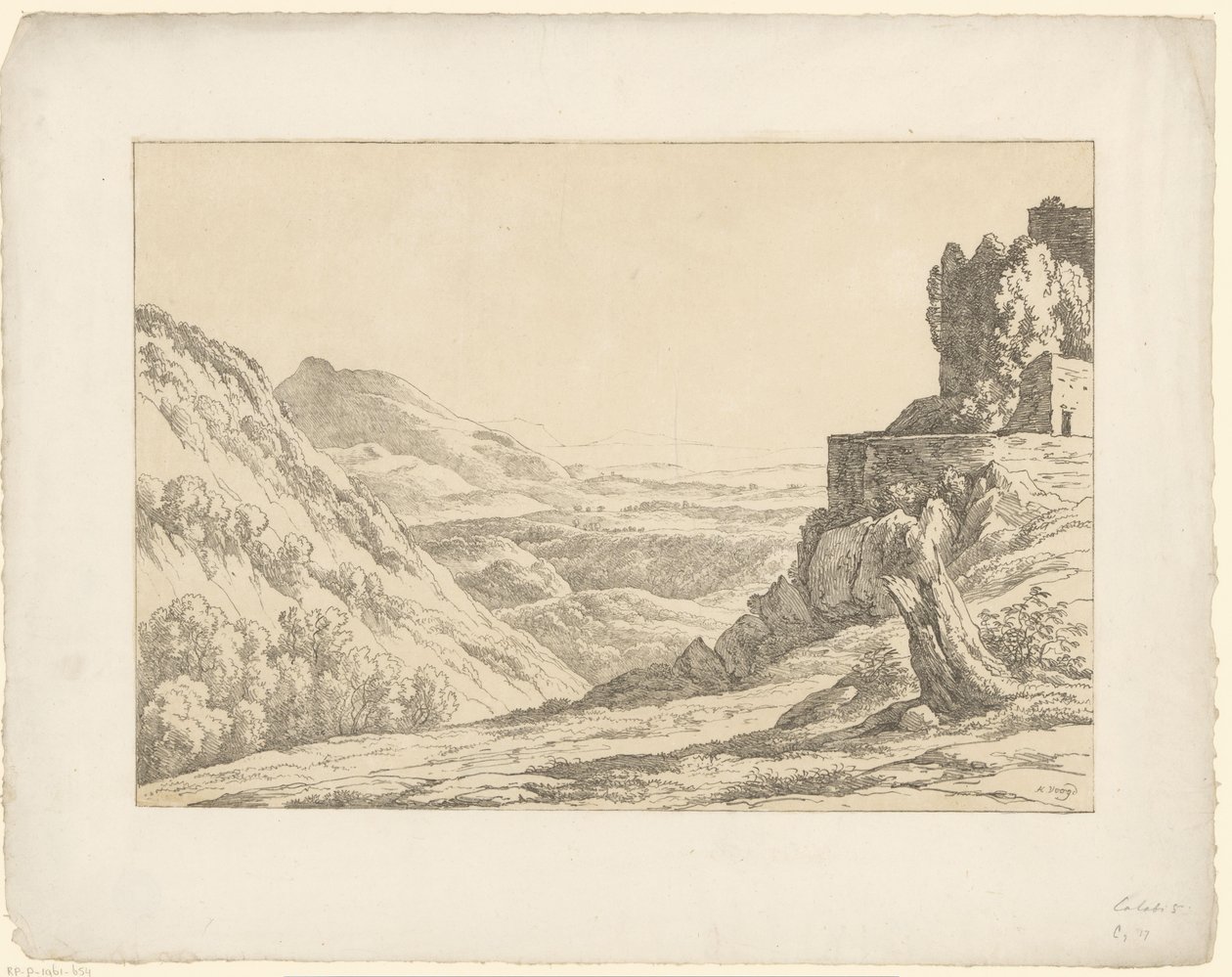 Rovina con vista panoramica da Hendrik Voogd
