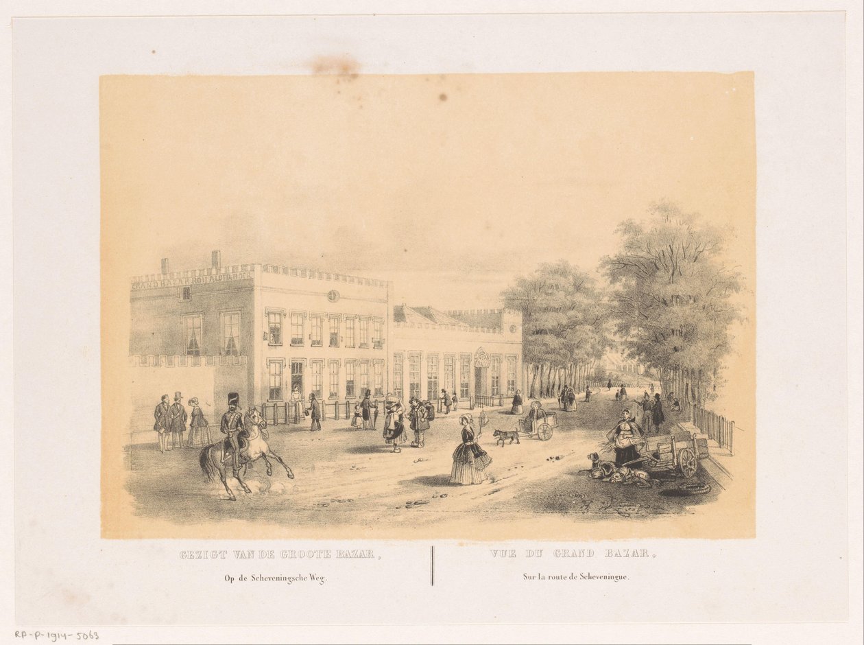 Veduta del Grande Bazar Reale a L