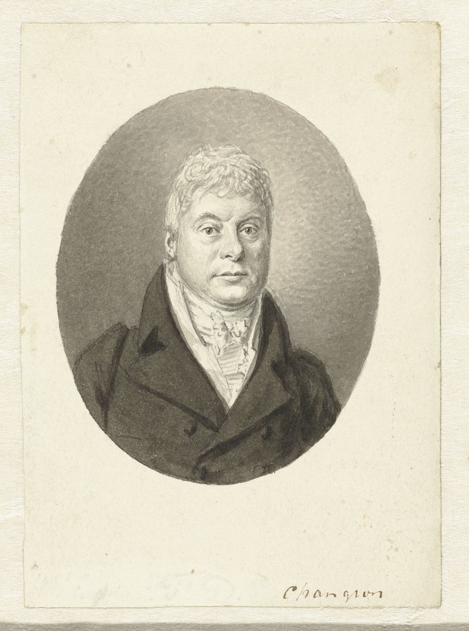 Ritratto di F.D. Changuion da Hendrik Willem Caspari