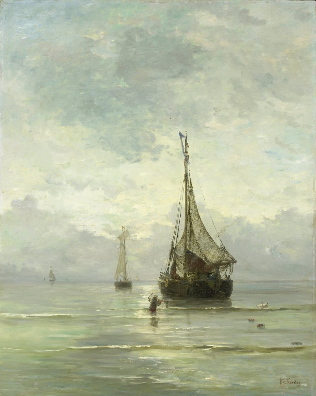 Mare calmo da Hendrik Willem Mesdag