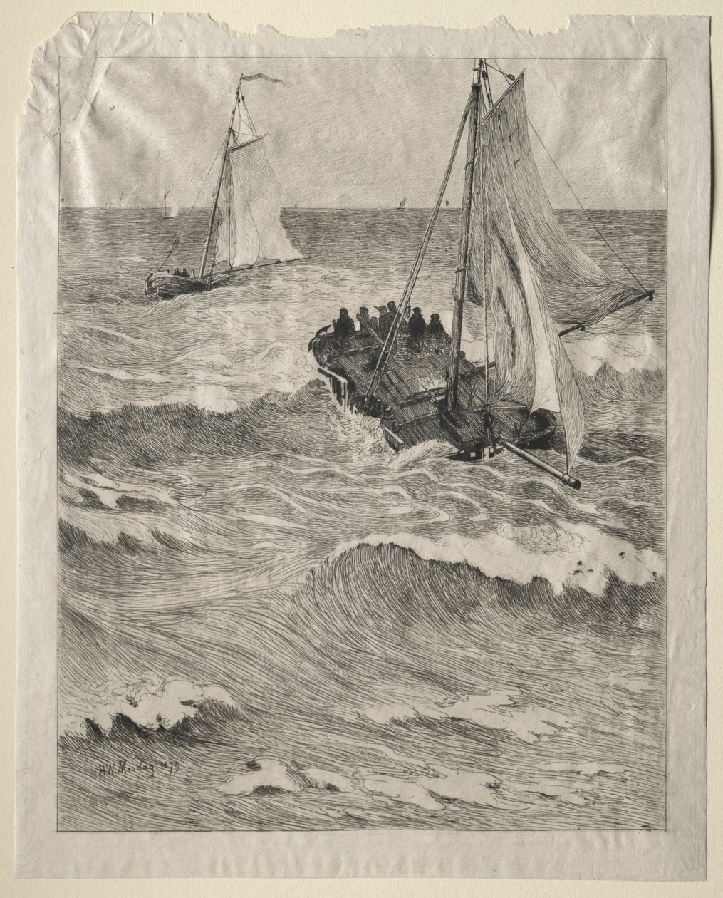 Scena Marina da Hendrik Willem Mesdag