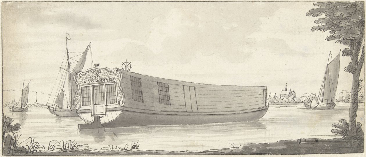 Il vascello volante Volgh My da Hendrik de Leth