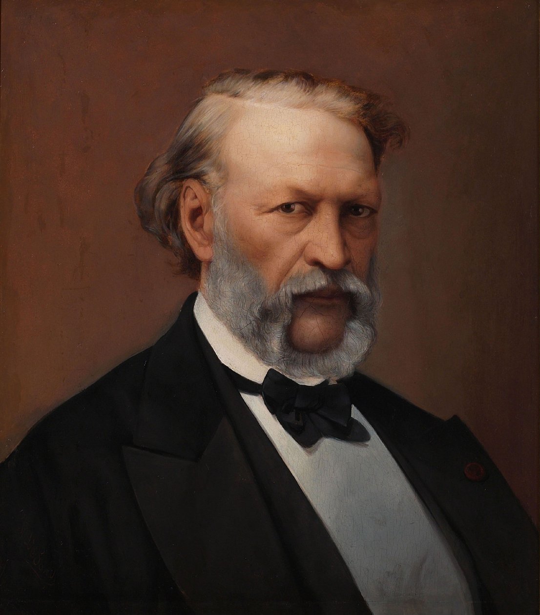 Ritratto di Hendrik Conscience da Hendrik de Pondt