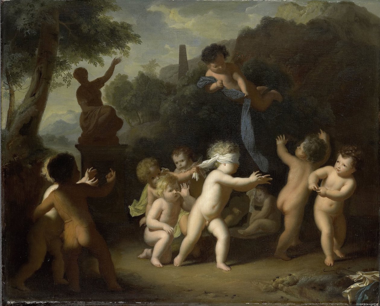 Putti che giocano da Hendrik van Limborch