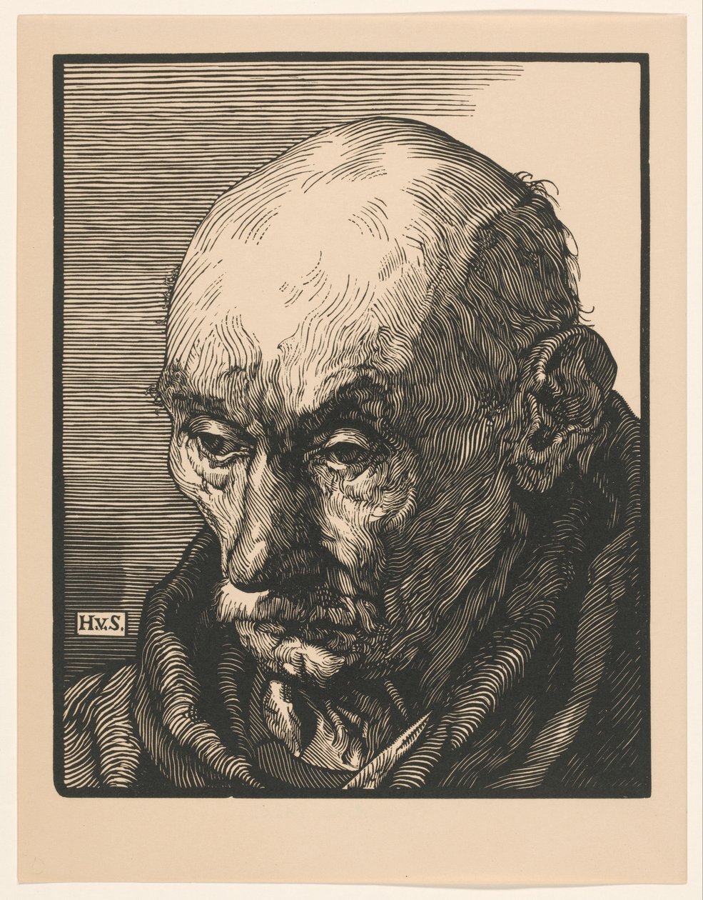 Ritratto di un vecchio sconosciuto da Hendrik van Straten
