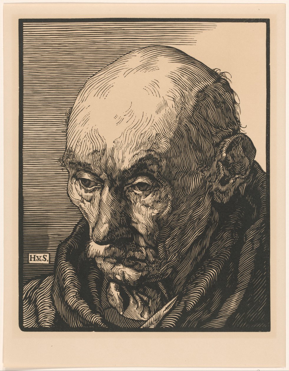 Ritratto di un vecchio sconosciuto da Hendrik van Straten